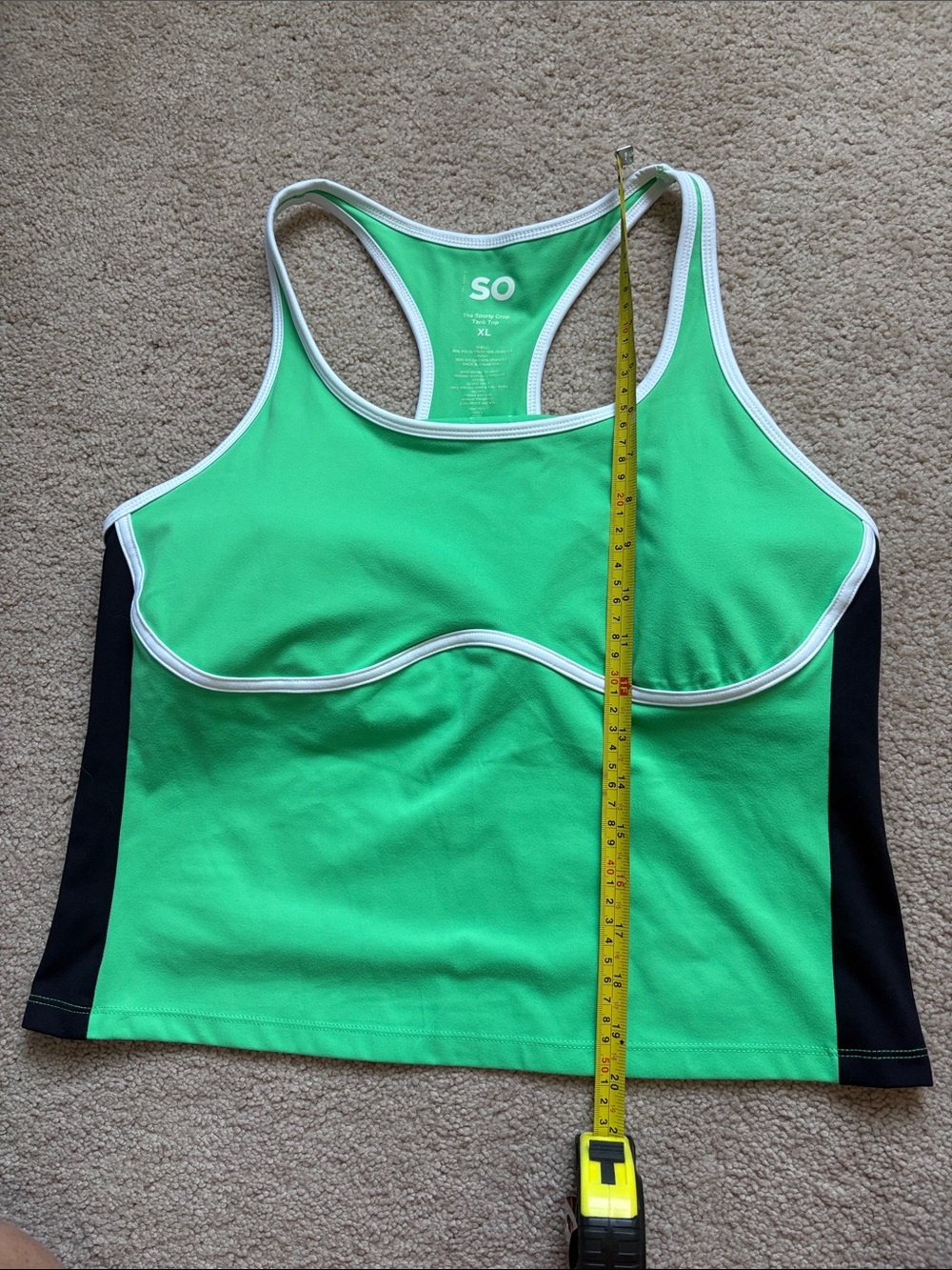 SO sporty crop tank top - Picture 6 of 6